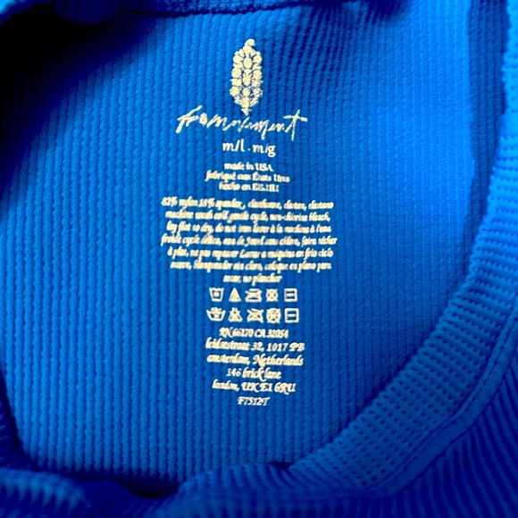 🛑SOLD!🛑 Free People Happiness Runs Muscle Tank & Good Karma Flare Leggings SET - Picture 14 of 16